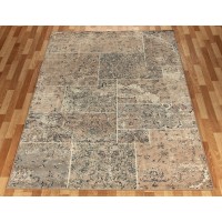 Монгольский ковер Hunnu 6A565_130 Бежевый
